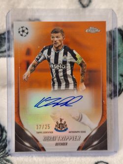Topps Chrome Auto Soccer