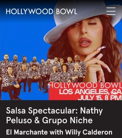 Salsa Night: Nathy Peluso  & Grupo Niche
