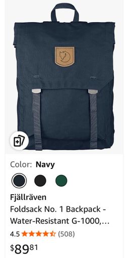 Fjällräven Foldsack No. 1 Backpack Navy