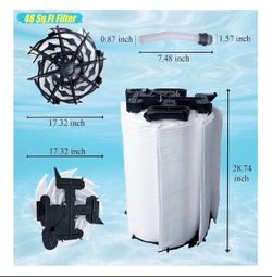 New Pool Filter Grille Assembly Replacement for 48 Square Feet Pool Filter and Spa Filter $100