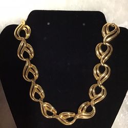 SUPERB VINTAGE 1980’S 1990’S GOLD LINK CHUNKY CHAIN 