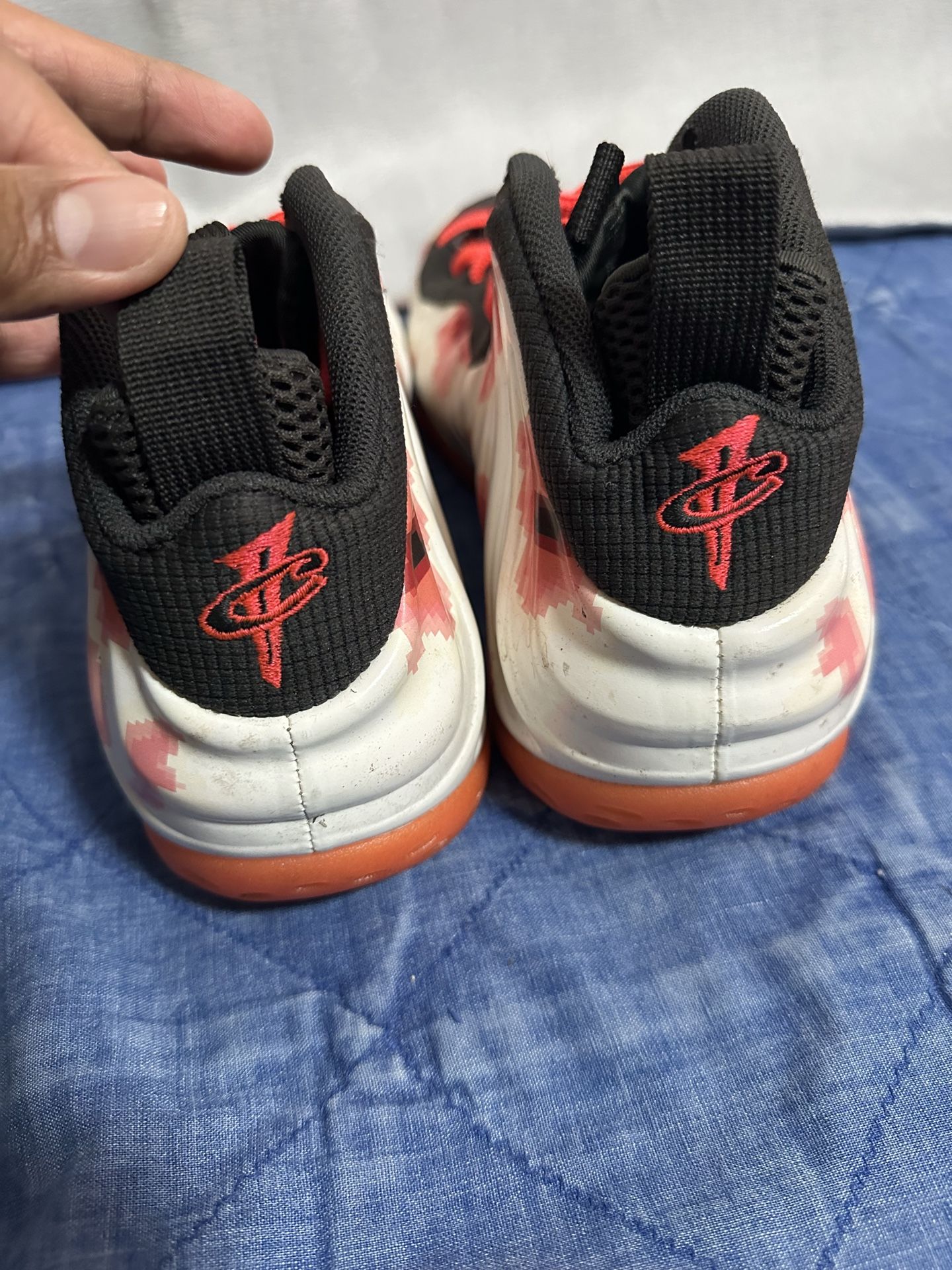 RARE Nike Air Foamposite One Premium Thermal Map Colorful Sneaker 