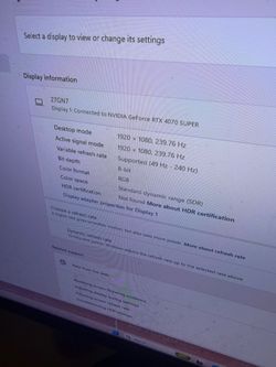 Triple monitor setup LG, and Samsung