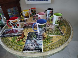 Coffee Mug And Poster Cards 