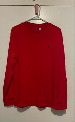Polo Ralph Lauren Red Long Sleeve Shirt