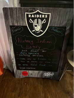 Raiders logo Sandwich Board
