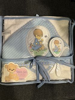 Precious Moments Deadstock Baby Boy Bath Set