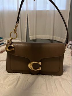 Coach brown tabby bag