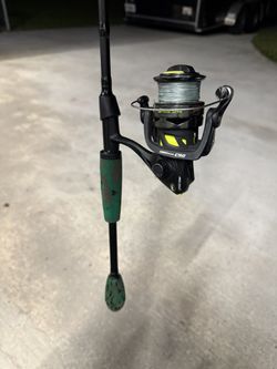 Lew’s Reactor R-30 spinner on 6’6” Berkley Amp rod #54