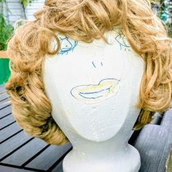 Vintage 1960's Wig - great to wear or perhaps as part of a Halloween costume