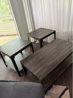 Ashley Jandoree 3-piece Table Set