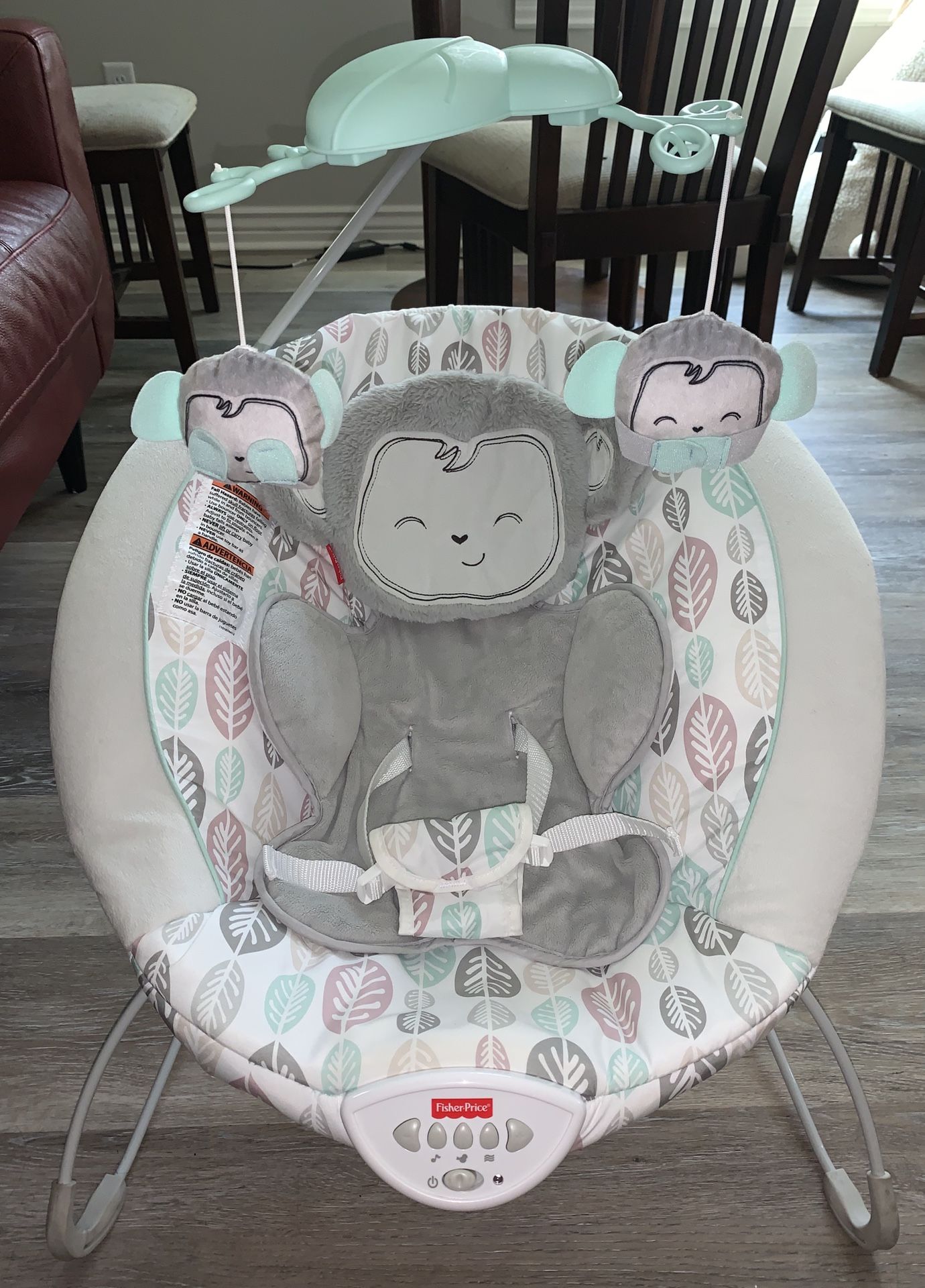 Fisher Price Snugamonkey Deluxe Bouncer