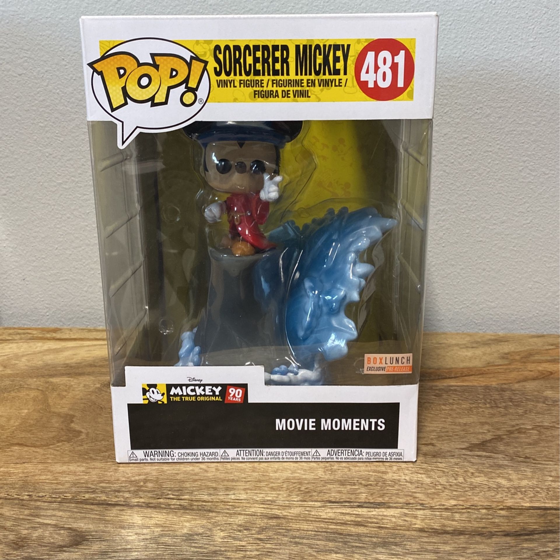 Funko Pop Sorcerer Mickey And Mystery Box