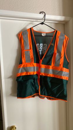 Green High Visibility Safety Vest