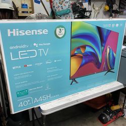 40 INCH HISENSE ANDROID LED TV A45H  