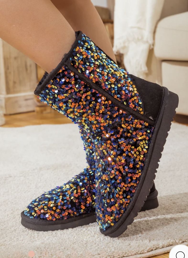 Sparkly Sequin Ugg Boots