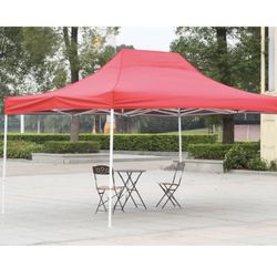 10x15 Pop Up Canopy Tent Portable  Instant Canopies Outdoor Market Shelter 10 x 15 Canopy