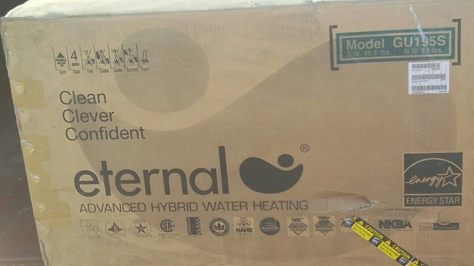 Eternal advanced hybrid water heater