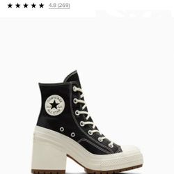 Converse 70s Style With Big Heal For Girls Size7