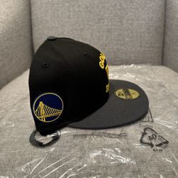 Golden State Warriors Hat Size 7 1/4 