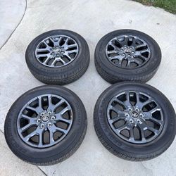 2026 TOYOTA SEQUOIA WHEELS AND TIRES