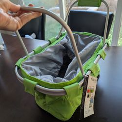 New With Tag Metro Basket Picnic Time Collapsible Tote Bag Insulated Basket Great For Picnics
