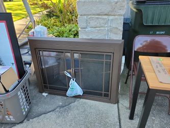 Fireplace Doors w brackets