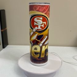 SF 49ERS 30oz Tumbler,NEW, Item (220), 