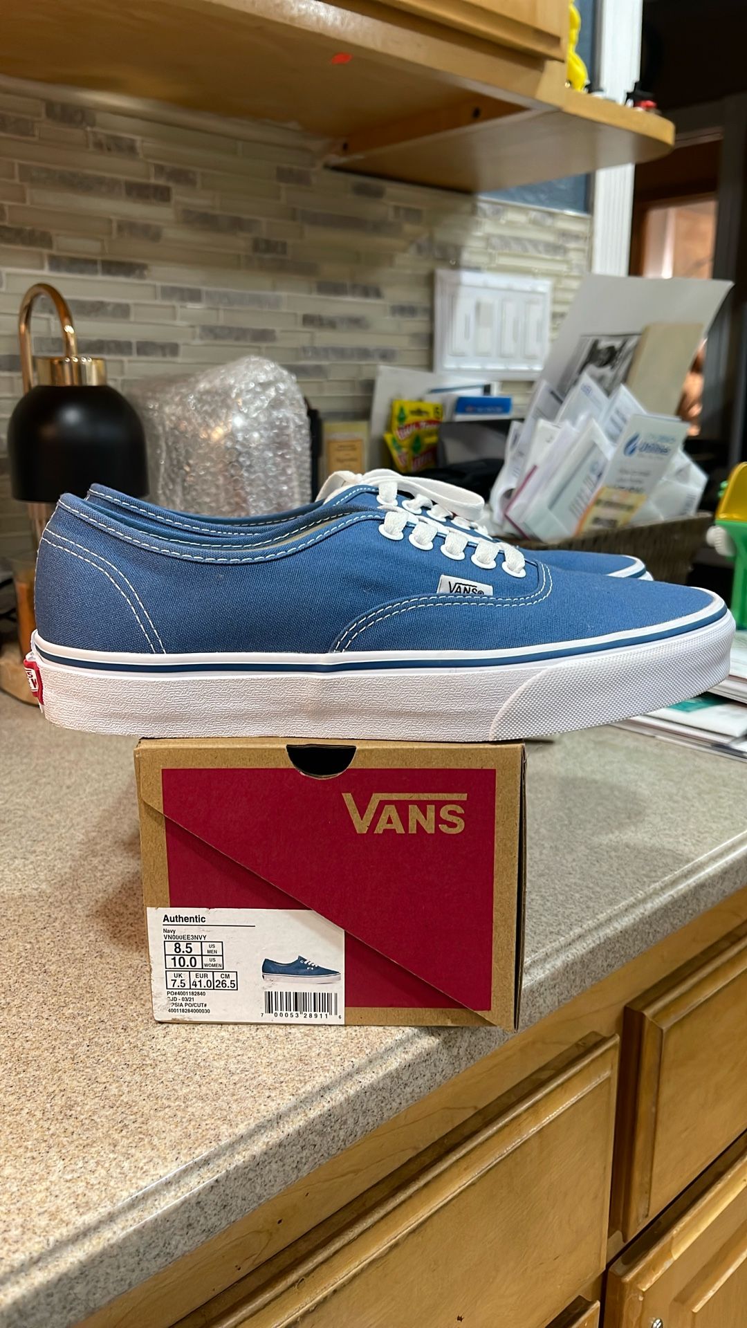 Vans Navy Blue 8.5