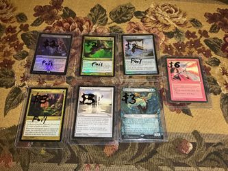 Magic The Gathering Cards Foil and Regular cards individually priced or buy all