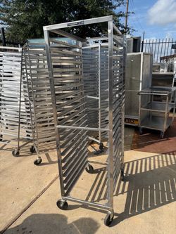 Stainless bun pan cart lakeside
