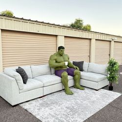 Costco Thomasville Rockford Sectional W/ Powered Footrests 