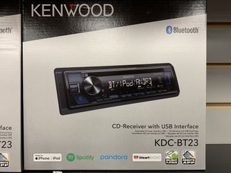 Kenwood stereo with INSTALLATION Bluetooth USB auxiliary