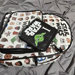 Star Wars Backpack W Coin Purse