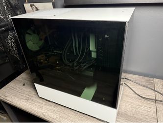 High end gaming pc white