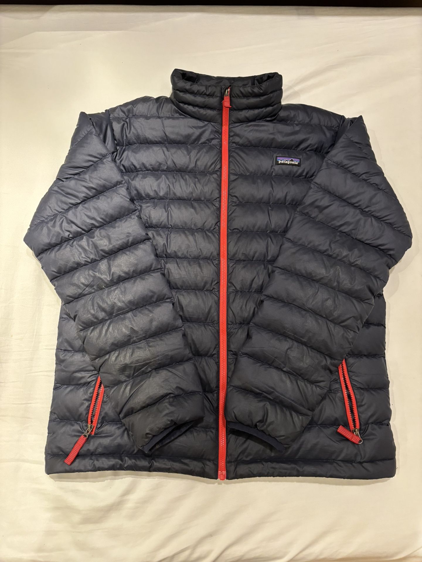 Patagonia Black And Orange Kid Jacket