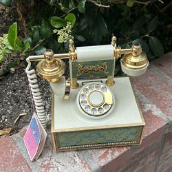 Vintage Decorator Dial Telephone
