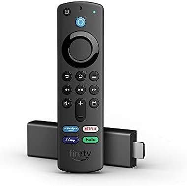 Amazon Fire 4K Streaming Stick - With Alexa Voice Remote