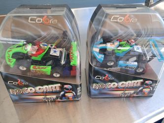 Cobra RC Go Cart Toys – Set of 2 NIB