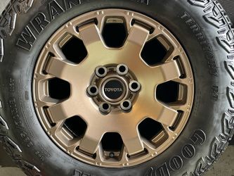 18” 2026 TOYOTA TACOMA TRAIL HUNTER EDITION OEM WHEELS AND TIRES