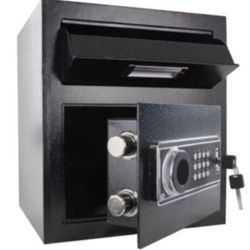 Brand New 1 Left Large DEPOSITORY SAFE 3 Ways To OPEN IT SLOT FOR CASH OR CHECKS BNIB Never Used 