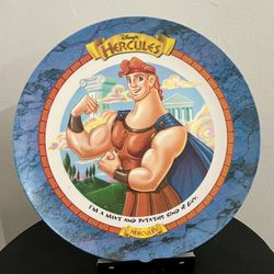 Vintage McDonald's 1997 Disney's Hercules Plate HERCULES I’m A Meat & Potato Guy