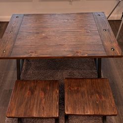 Ashley Signature 5 Piece Wooden Dining Table Set