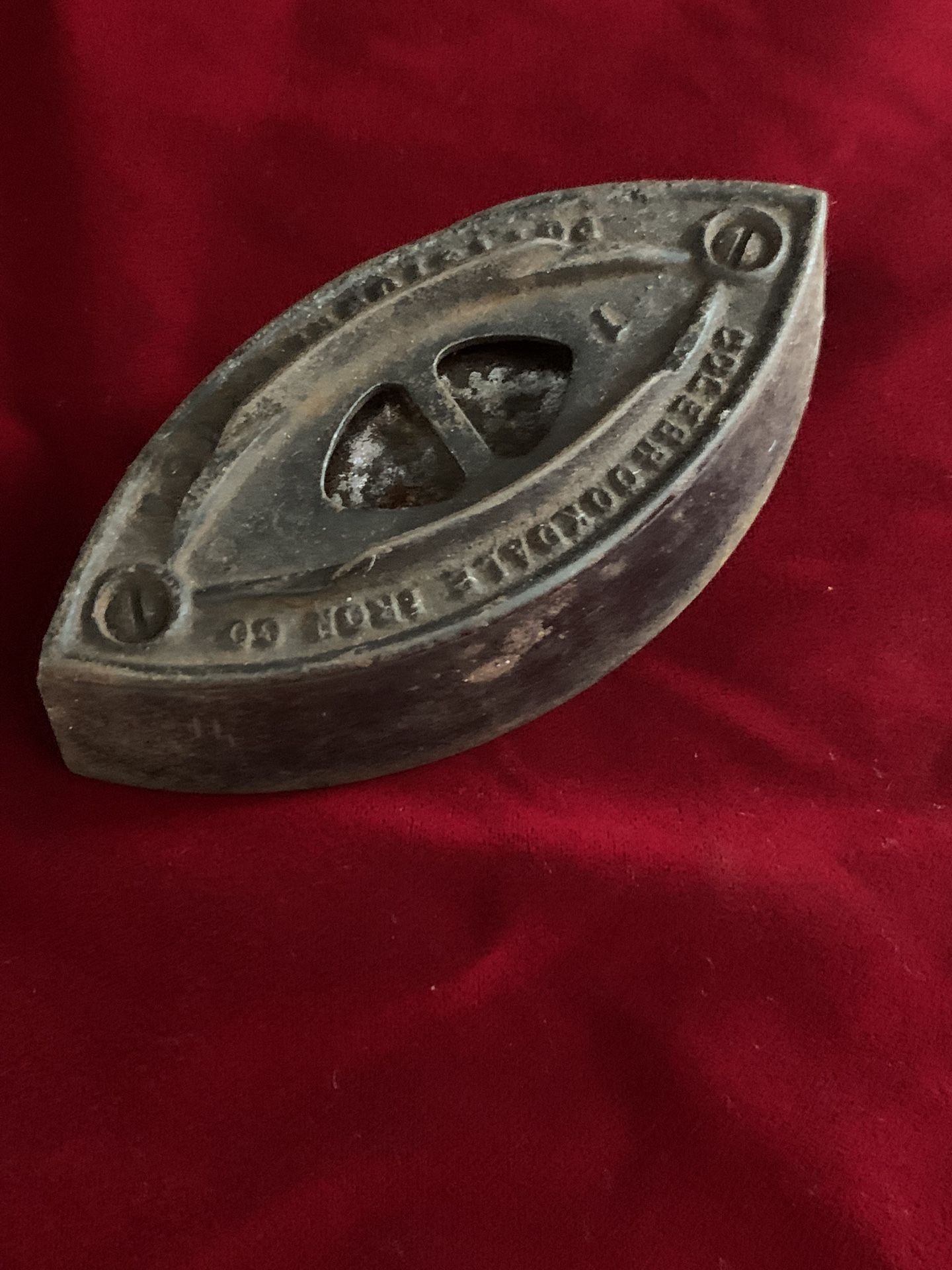 1900’s Colebrookedale Sad/Flat Iron From Pottstown, PA