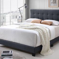 Brand New King  Bed Frame With Mattress & Boxspring for ONLY $389