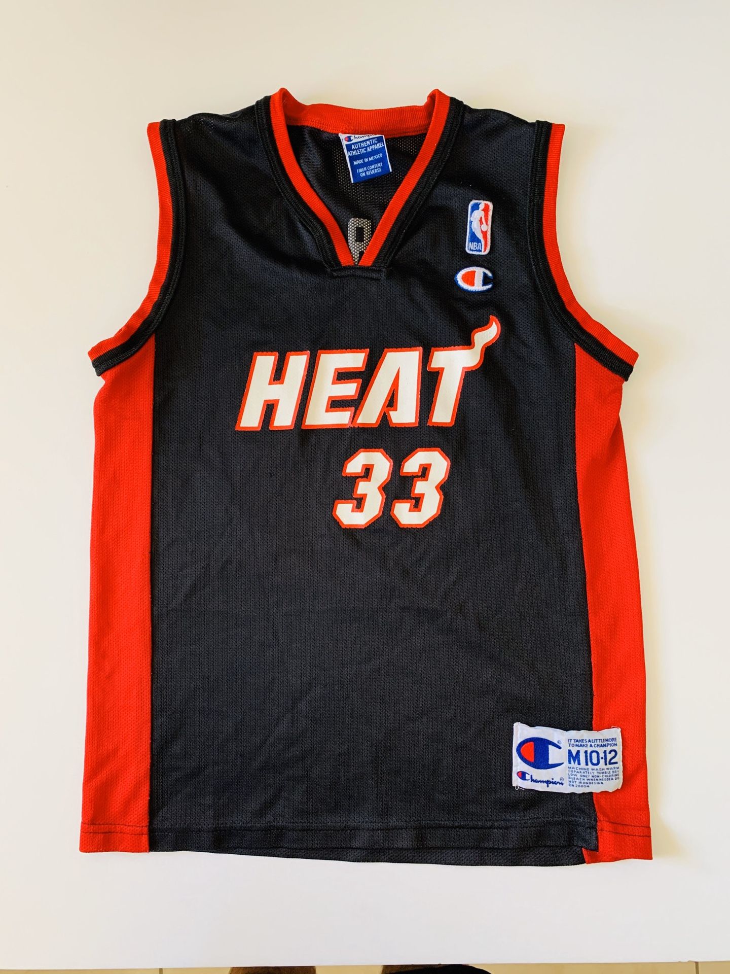 Vintage Miami Heat Alonzo Mourning Jersey