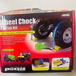 Wheel Chock & Strap Kit For ATVS