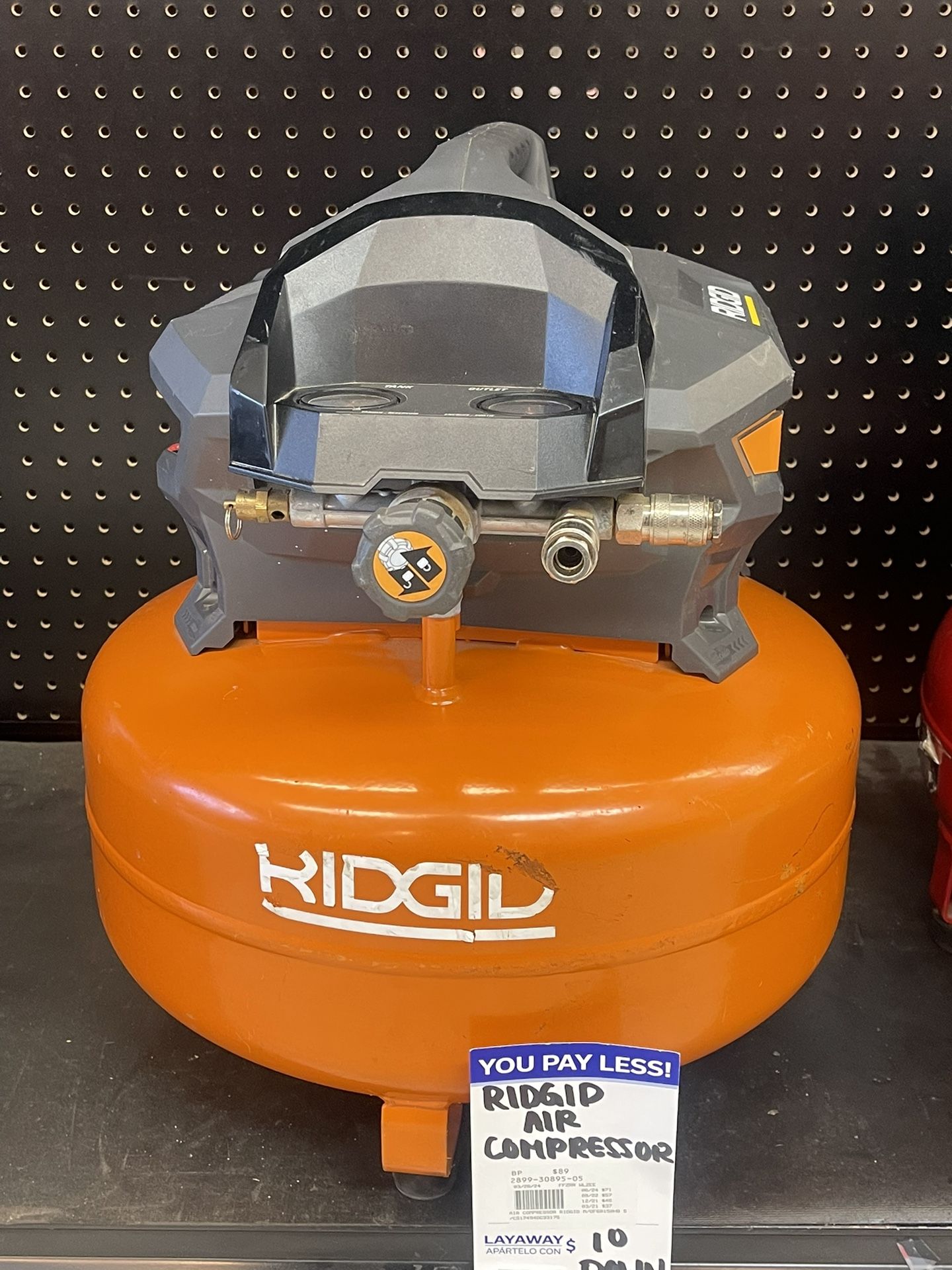 Ridgid Air Compressor 