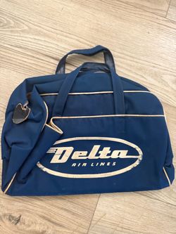 Vintage delta airlines small tote