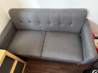 2 Seater Sofa with solid wood legs